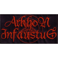 ARKHON INFAUSTUS - Logo - Embr Patch