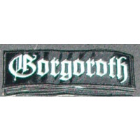 GORGOROTH - Logo  - Embr. Patch