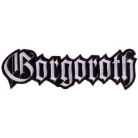 GORGOROTH - Shaped Logo Embr. Backpatch