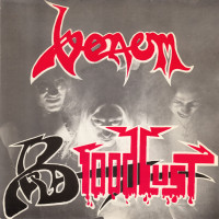 VENOM - Bloodlust / In nomine... (7" silver logo edition)