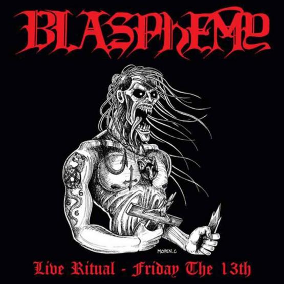 BLASPHEMY Live ritual - Friday the 13th