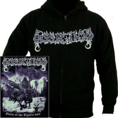 DISSECTION Storm of the light's bane - Zip Up Hoodie L