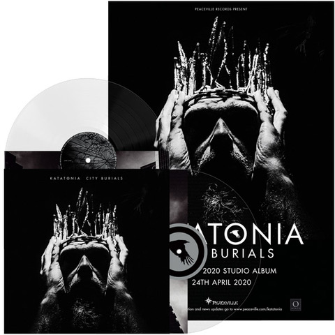 KATATONIA City Burials (clear vinyl)