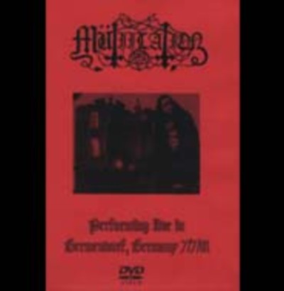 MUTIILATION Live In Germendorf, Germany 7/7/01 - DVD