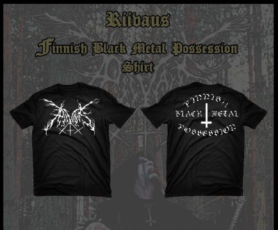 RIIVAUS Finnish Black Metal Possession - TS M