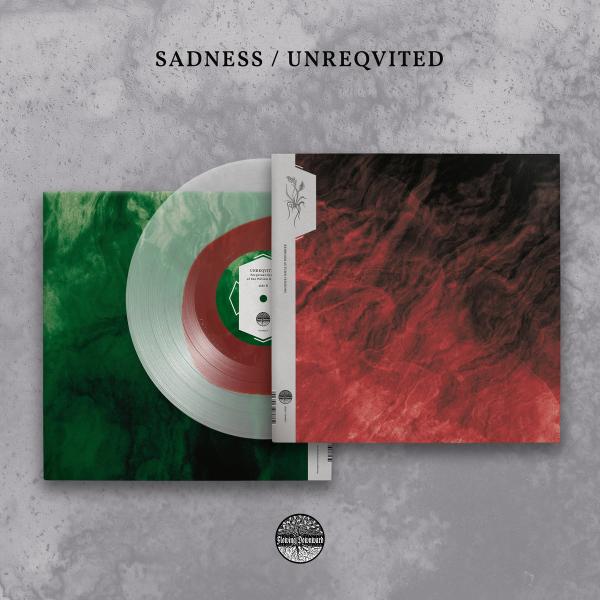 SADNESS / UNREQVITED split (clear and red vinyl)