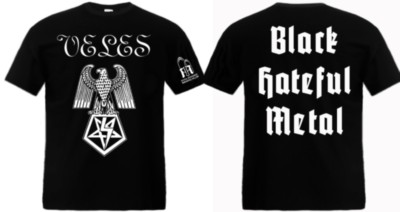 VELES Black hateful metal - TS XL