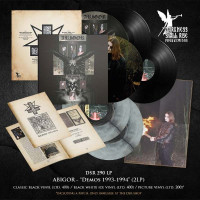 ABIGOR - Demos 1993-1994 (2LP black vinyl) SEAMSPLIT COVER