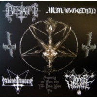BESATT - Besatt - Armaggedon - Misanthropy - Inner Helvete . Split LP