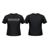 BURZUM - White logo TS L