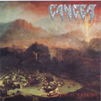 CANCER - The sins of mankind - (mahogany Vinyl )