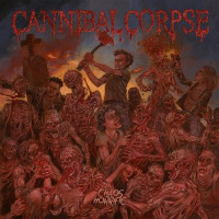 CANNIBAL CORPSE - Chaos Horrific  (Burnt Flesh Marbled)