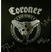 CORONER -  Autopsy - The Years 1985 - 2014 In Pictures
