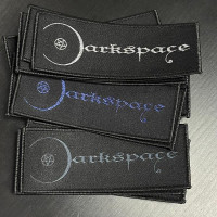 DARKSPACE - Logo patch - blue metallic
