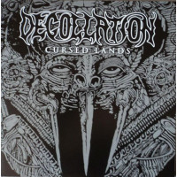 DECOLLATION - Cursed Lands (clear blood red vinyl)