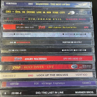 DIO RONNIE JAMES - 12 CD Bundle