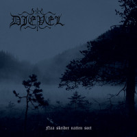 DJEVEL - Naa Skrider Natten Sort (Gold With Black Splatter)