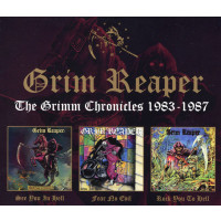GRIM REAPER - The Grimm Chronicles 1983-1987 (3CD)