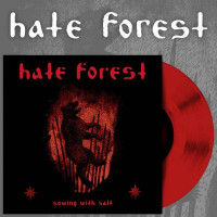 HATE FOREST - Sowing With Salt (Red Vinyl)