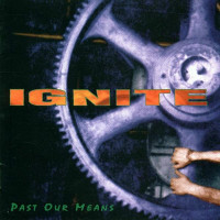 IGNITE - Past Our Means (Green Marbled Vinyl)