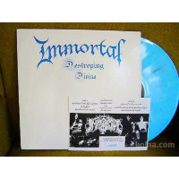 IMMORTAL -  Destroying Divina (Blue Splatter)