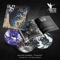 MASTER'S HAMMER - Finished! 3CD-hardcover-book