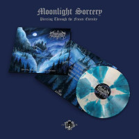 MOONLIGHT SORCERY - Piercing Through the Frozen Eternity (white and blue with splatters)