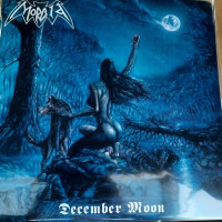 MORBID - December moon (blue white splatter)