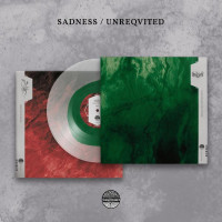 SADNESS / UNREQVITED - split (clear and green vinyl)