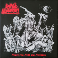SAVAGE NECROMANCY - Feathers Fall To Flames (Red Translucent)