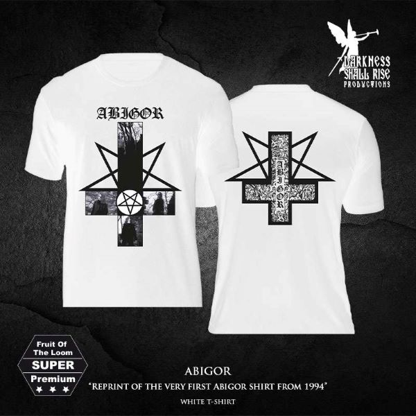 ABIGOR Demos 1993-1994 – White T-Shirt (Size XXL)