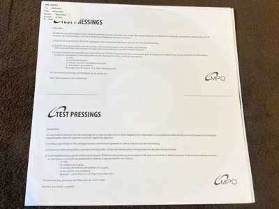 ABIGOR Leytmotif Luzifer (2024) Test pressing