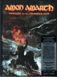 AMON AMARTH Twilight of the thunder gods LIM 2CD DVD