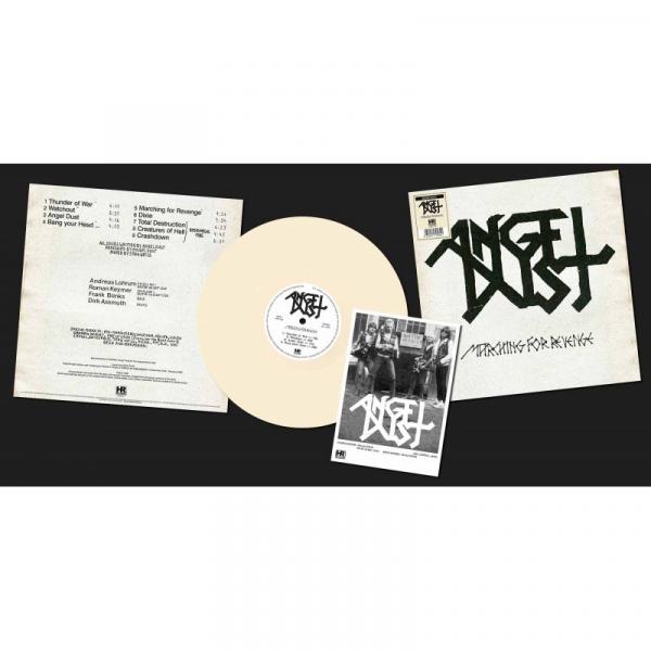ANGEL DUST Marching for Revenge (bone vinyl)