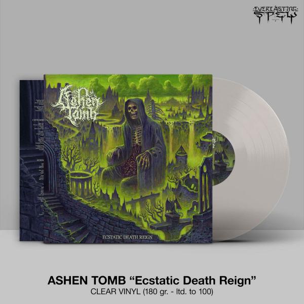 ASHEN TOMB Ecstatic Death Reign (Clear Vinyl)