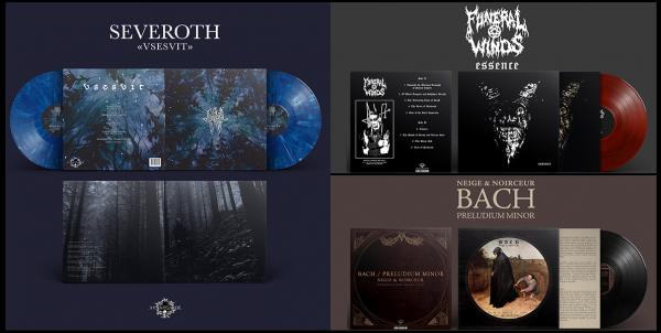 AVANTGARDE MUSIC Severoth / Funeral Winds / Neige & Noirceur vinyl bundle