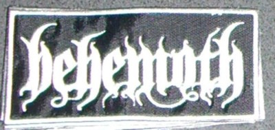 BEHEMOTH Logo  - Embr. Patch