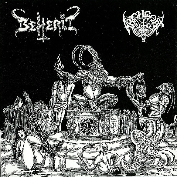 BEHERIT -  ARCHGOAT Messe Des Morts / Angelcunt