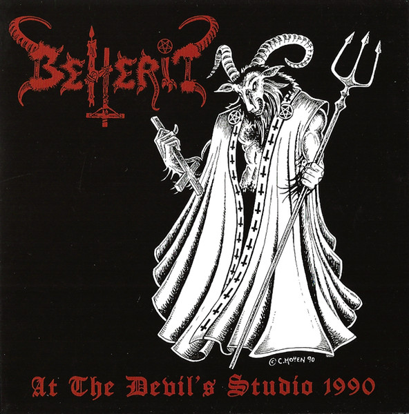 BEHERIT At the devil's studio 1990 (digipak)
