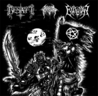 BESATT - EVILWAR - INFERNAL KINGDOM United by the black flag - Split CD