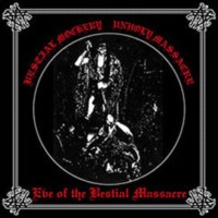 BESTIAL MOCKERY - UNHOLY MASSACRE Eve of the bestial massacre - Split