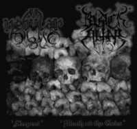 BLACK ALTAR - NEBULAR MYSTIC Split CD