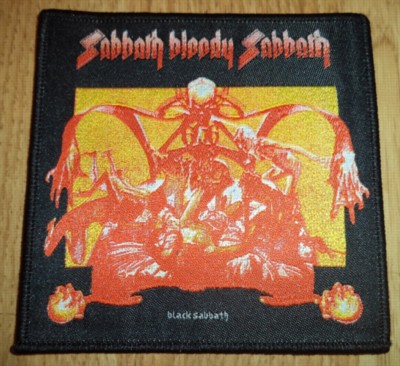 BLACK SABBATH sabbath bloody sabbath - Patch
