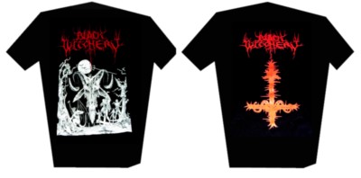 BLACK WITCHERY Upveal of satanic might - TS XL