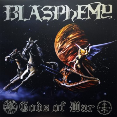 BLASPHEMY Gods of war + blood upon the altar