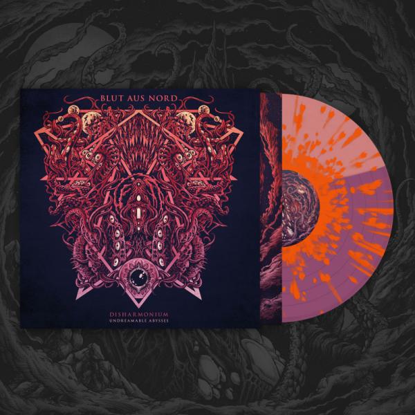 BLUT AUS NORD Disharmonium – Undreamable Abysses (half pink / half purple)