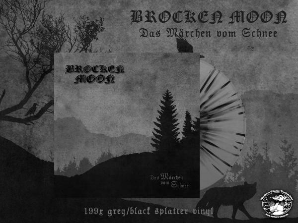BROCKEN MOON Das Marchen vom Schnee (grey w/ black splatter)