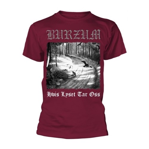 BURZUM Hvis lyset tar oss - TS L (Maroon)