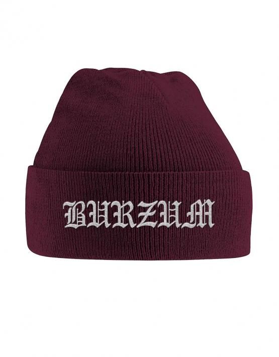 BURZUM Logo - Maroon