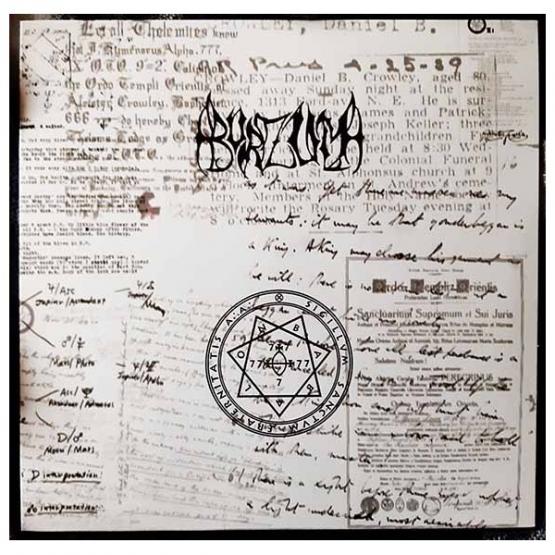 BURZUM Order and Sigil (white cover)